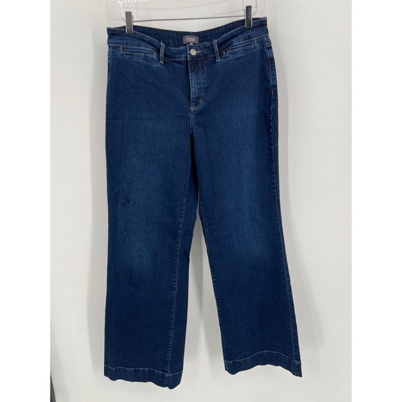 NYDJ Teresa Trouser Jeans Wide Leg LIFT x TUCK - Picture 2 of 9